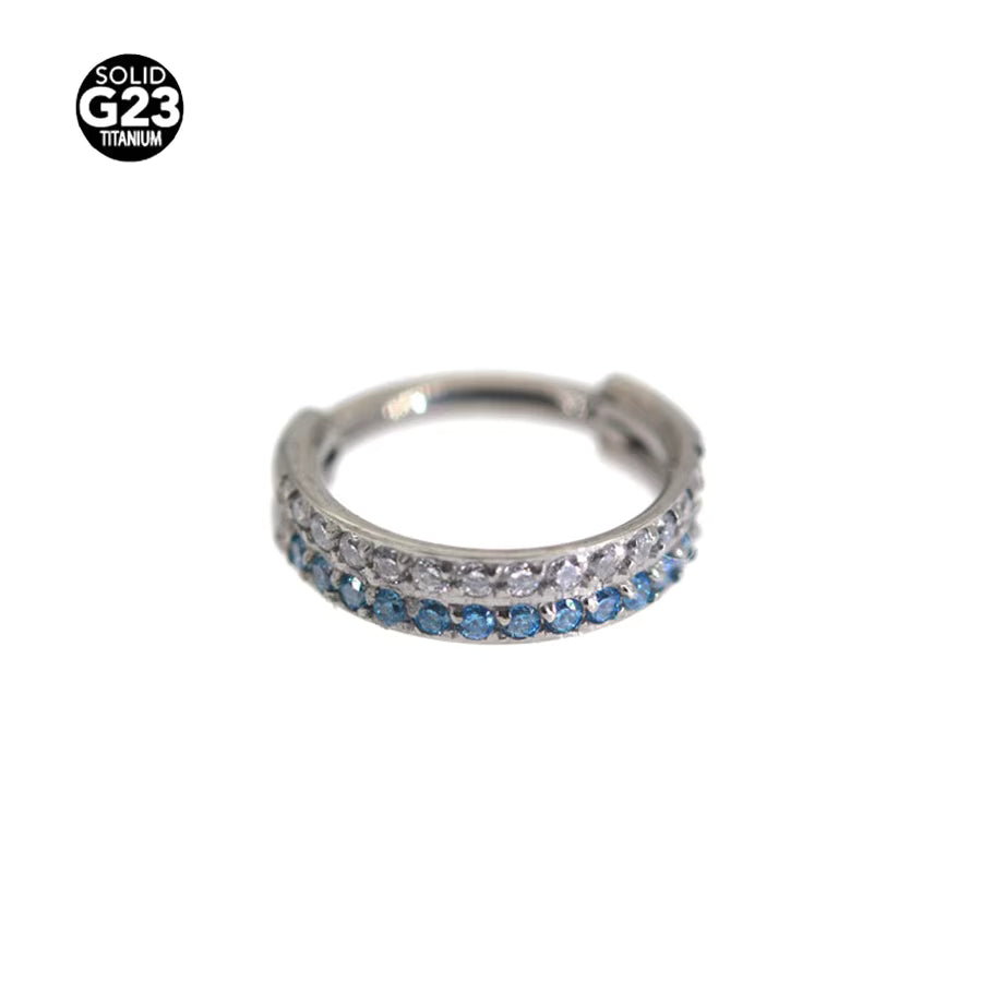 Piercing Anneau Armie Topaze