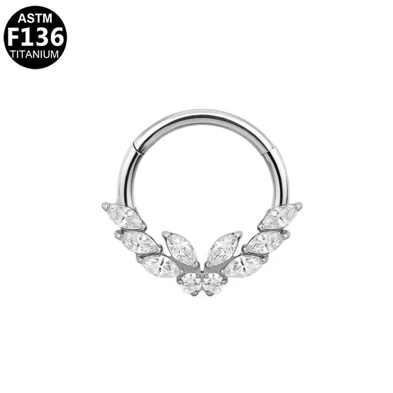 Piercing Nez Butterfly Glow Argent