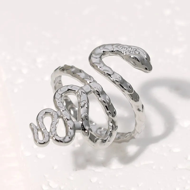 Bague Ajustable Serpent