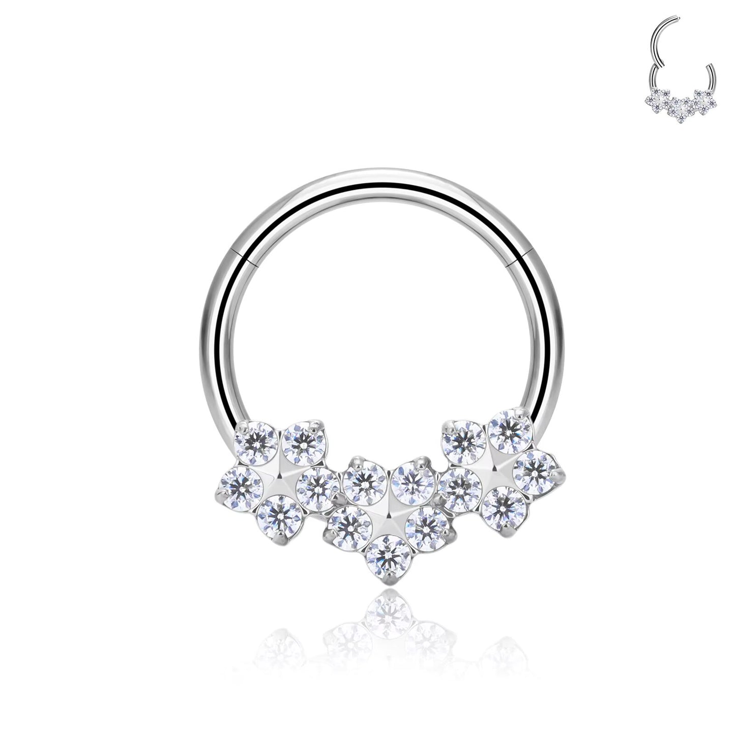Piercing Anneau Agné Argenté