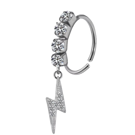 Piercing Nez Thunder Glow Argent