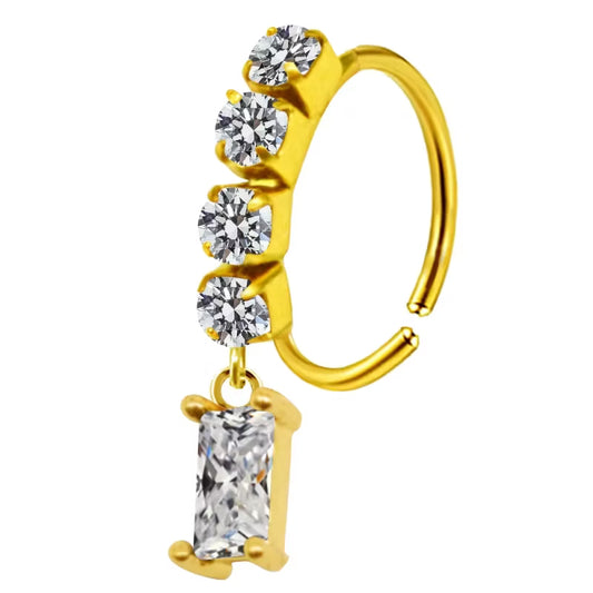 Piercing Nez Note Blanc