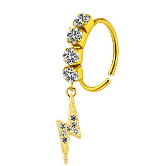 Piercing Nez Thunder Glow Or