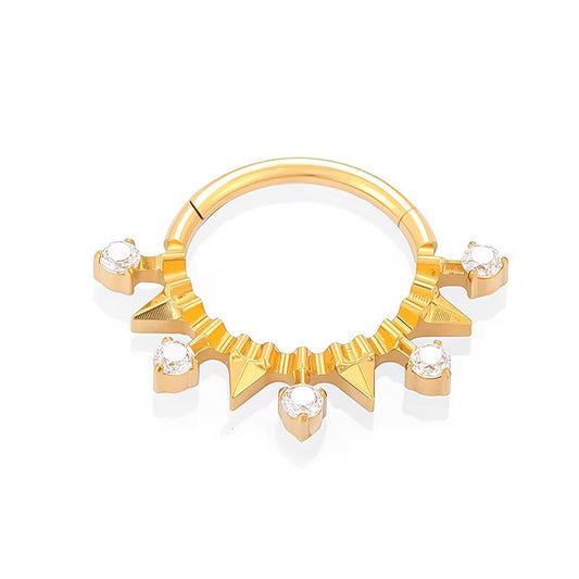 Piercing Anneau Atrio Doré