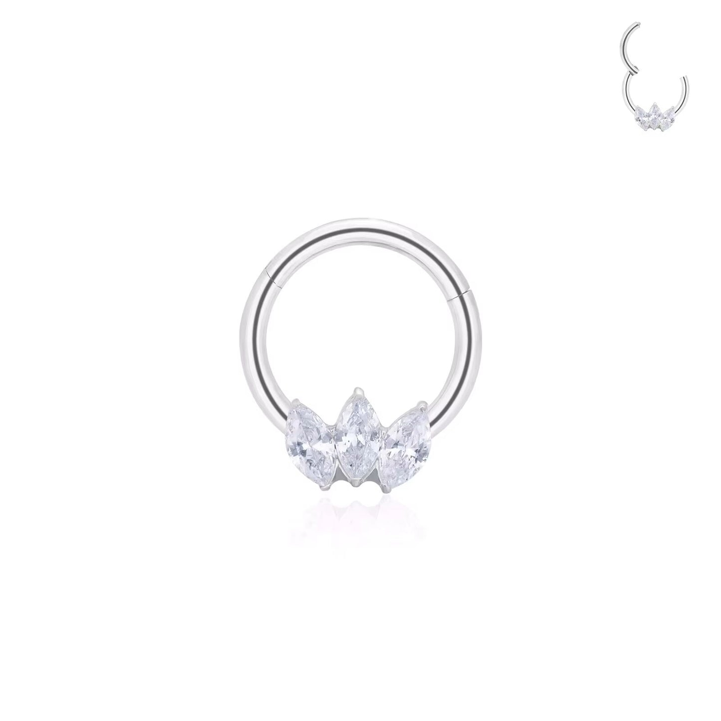 Piercing Amik Argent