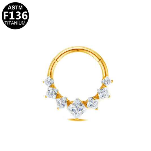 Piercing Nez Arc Doré
