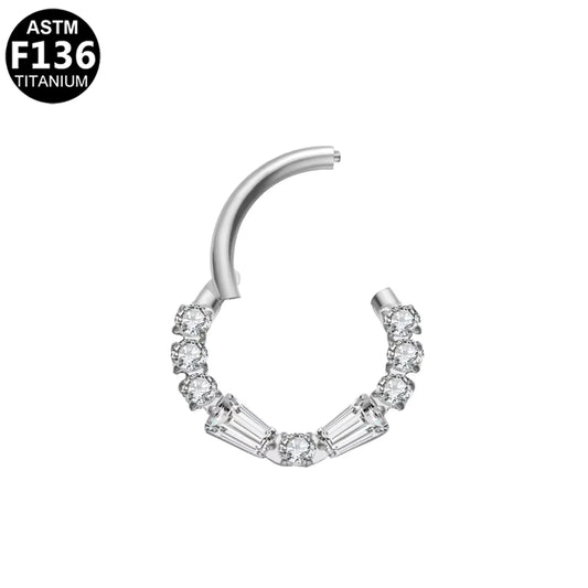 Piercing Nez Gatsby Argenté