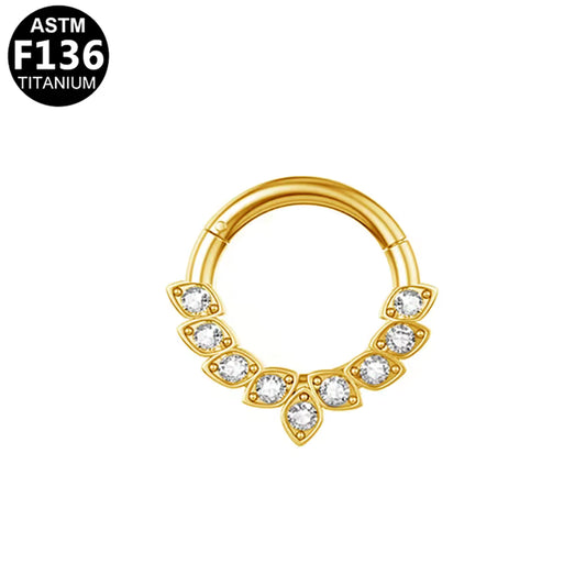 Piercing Anneau Apic Doré