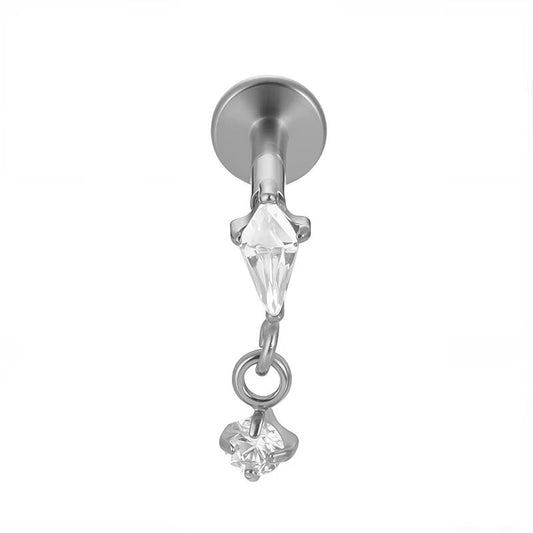 Piercing Lip Argenté