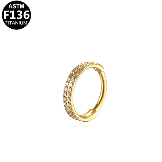 Piercing Twin Sparkle Doré