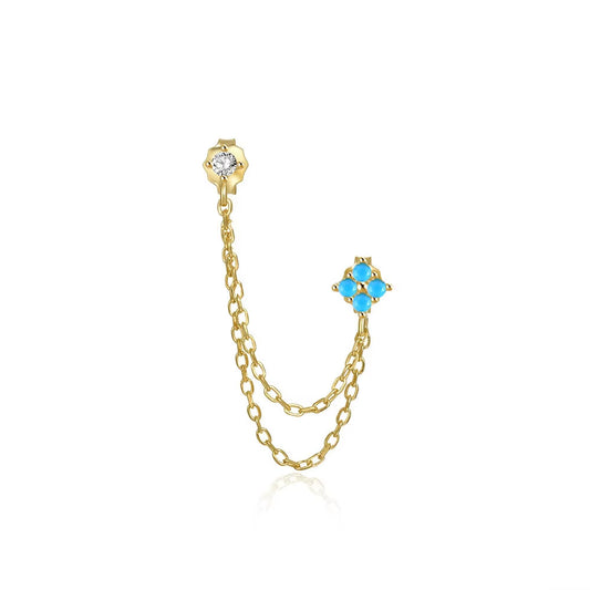 Mono Boucle Chenia Turquoise