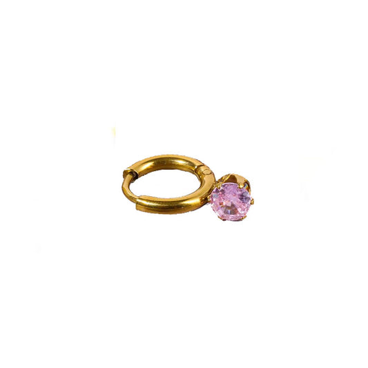 Mono Boucle Créole Staros Rose